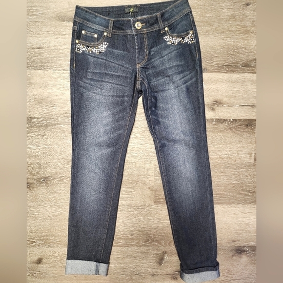 𝅺G:21 Jewel Pockets, Straight Leg, Size 5 - Picture 2 of 3